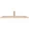 Ekena Millwork Portland Smooth Timber Gable Bracket, Douglas Fir, 48"W x 16"H x 1 1/2"D x 3 1/2"F, 8/12 Pitch GBW048X16X0204POR00SDF - alternate 4